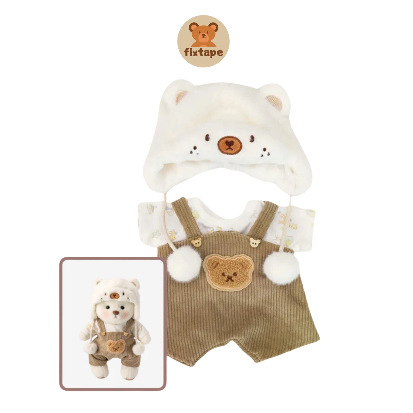 Teddy Bear Montañero / Adorable Osito Hecho a Mano