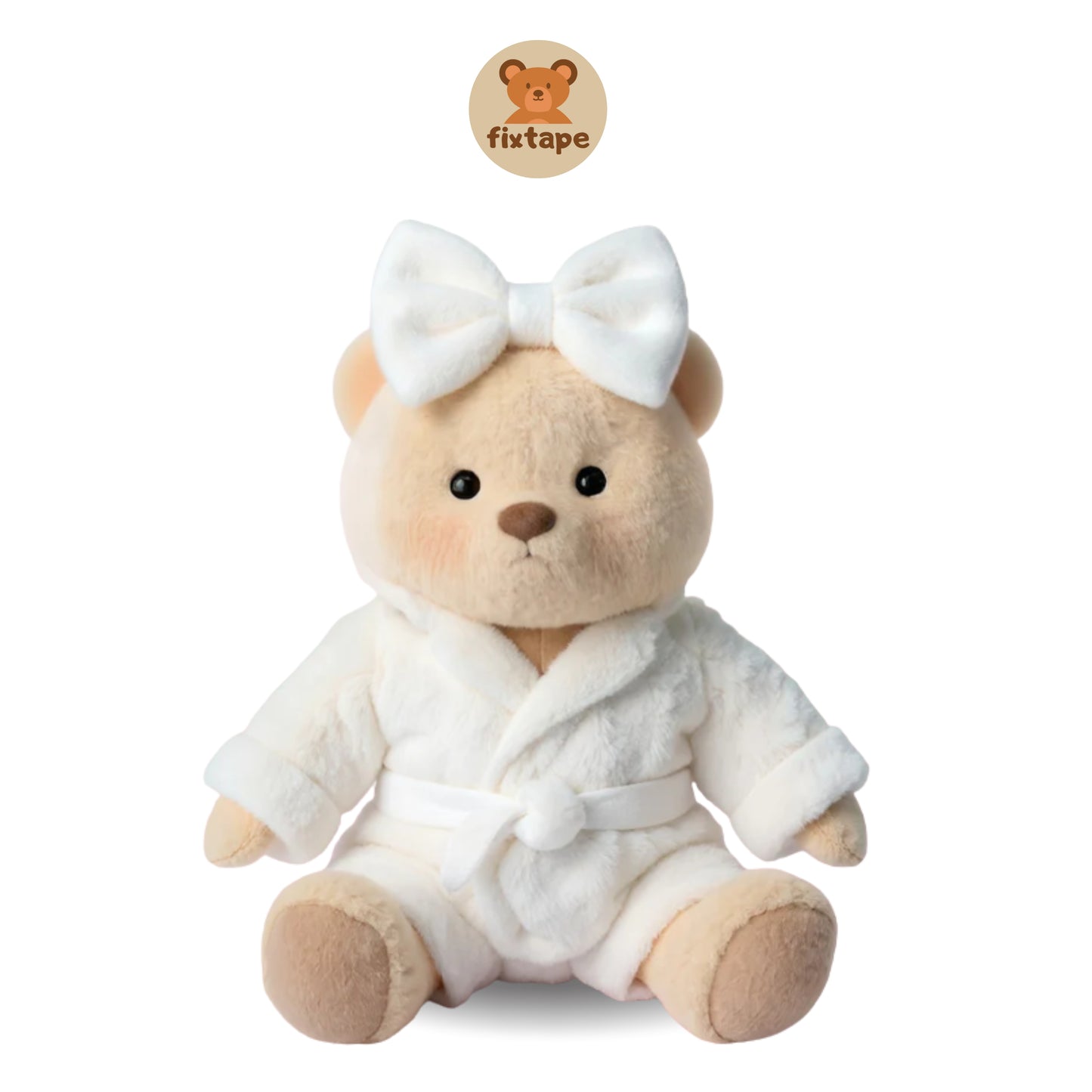 Teddy Bear Albornoz / Adorable Osito Hecho a Mano