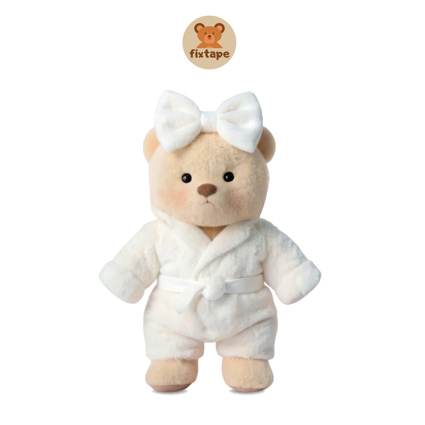 Teddy Bear Albornoz / Adorable Osito Hecho a Mano