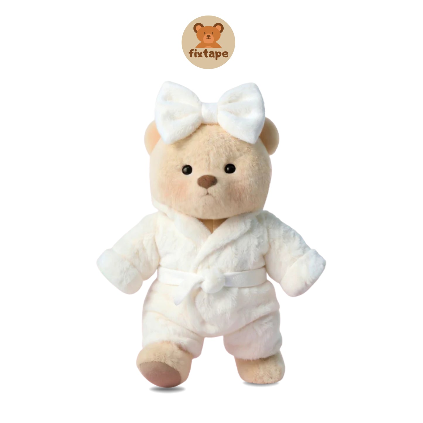 Teddy Bear Albornoz / Adorable Osito Hecho a Mano