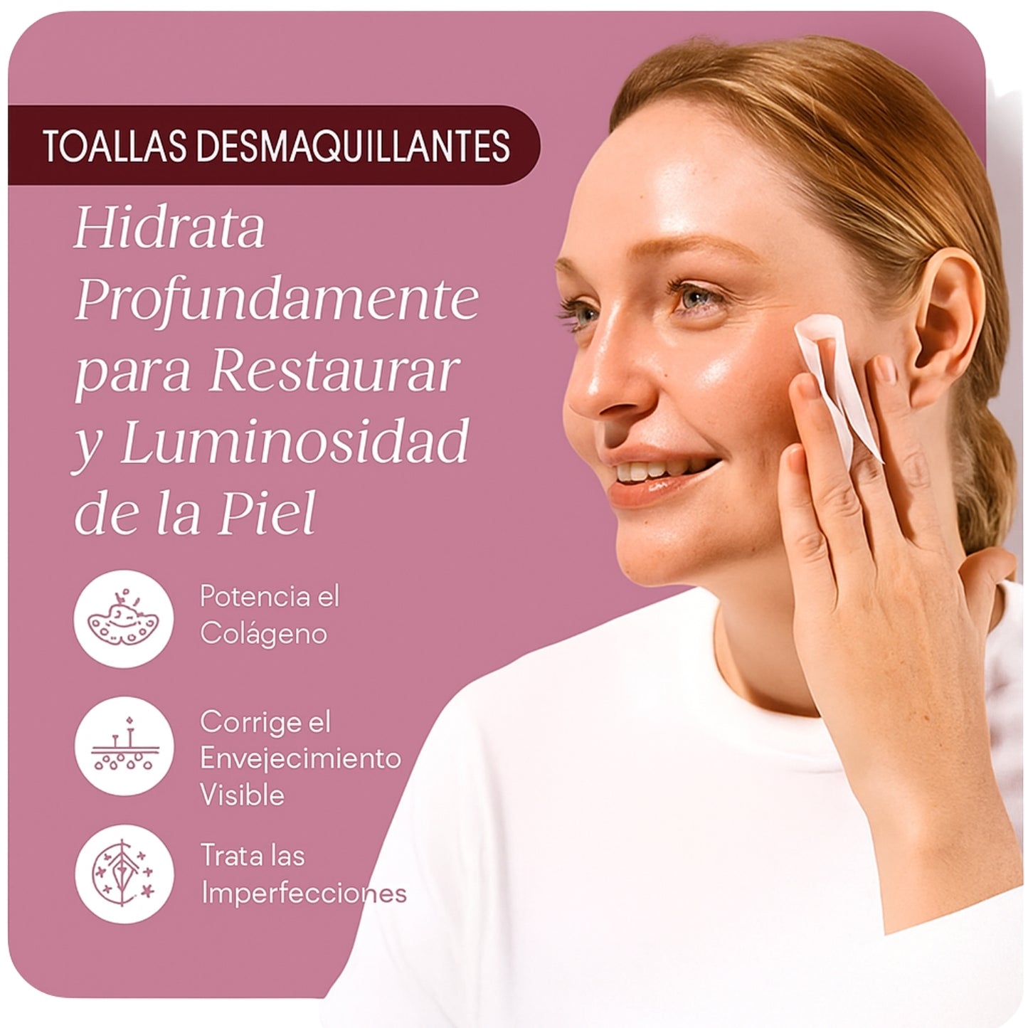 Almohadillas Tónicas Coreanas - 100 pads