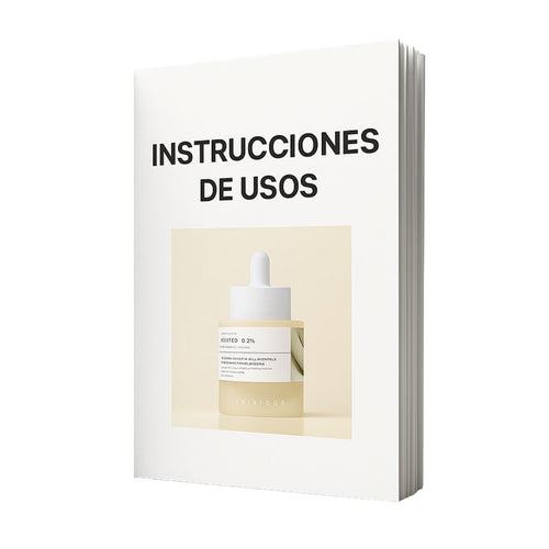 INSTRUCCIONES DE USO ANTI-ENVEJECIMIENTO
