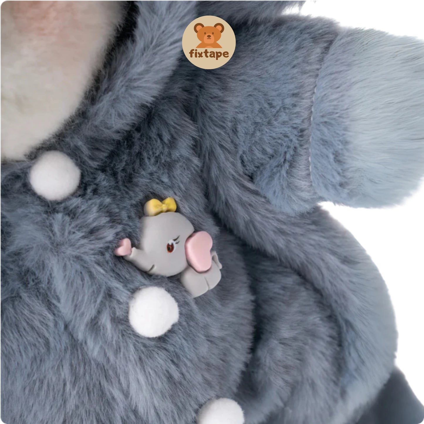 Teddy Bear Elefante / Adorable Osito Hecho a Mano