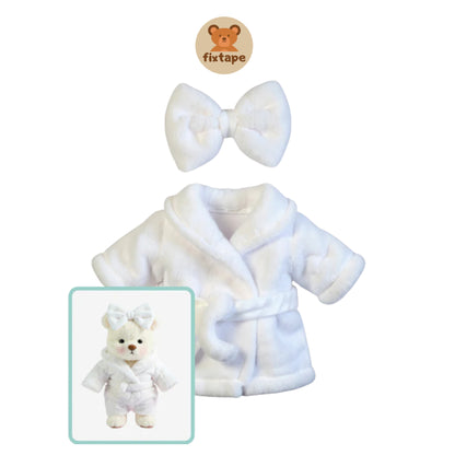 Teddy Bear Albornoz / Adorable Osito Hecho a Mano