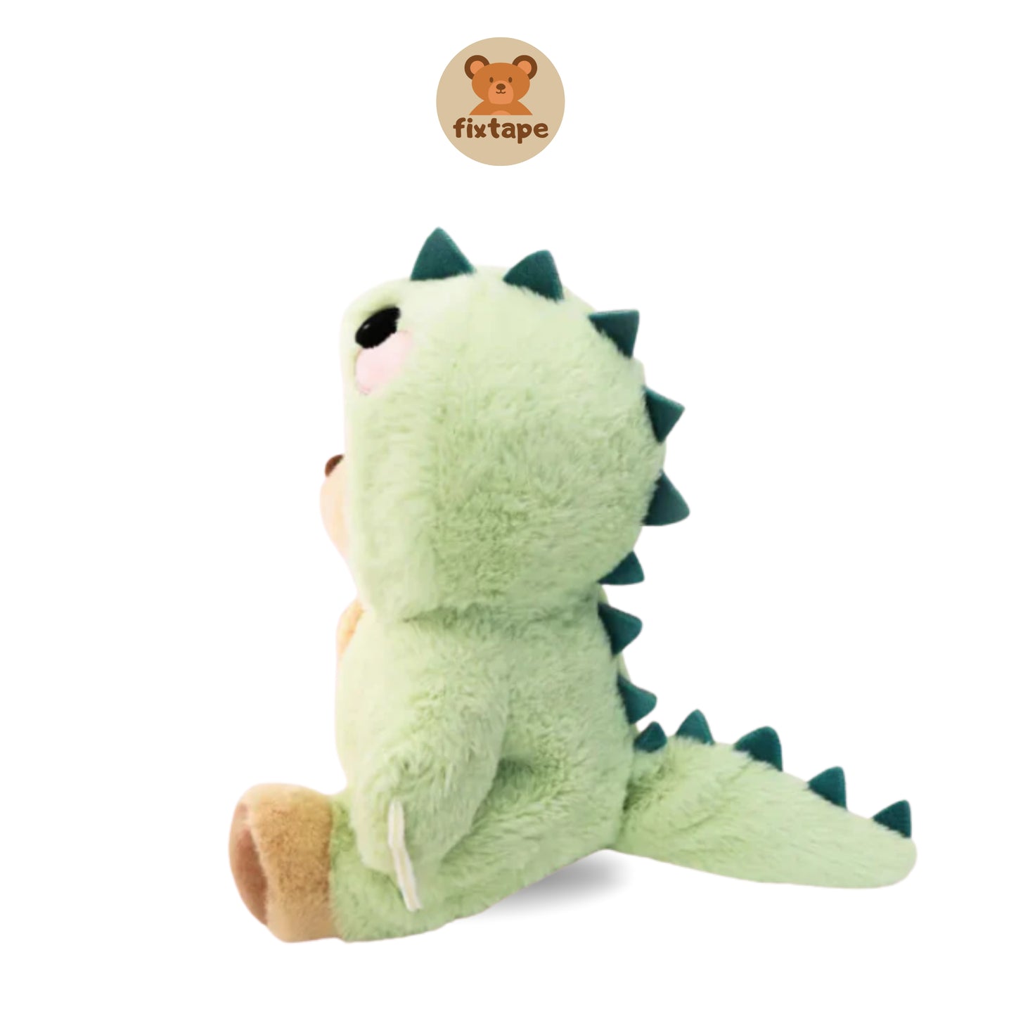 Teddy Bear Dino Verde / Adorable Osito Hecho a Mano