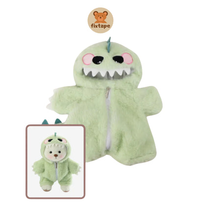 Teddy Bear Dino Verde / Adorable Osito Hecho a Mano